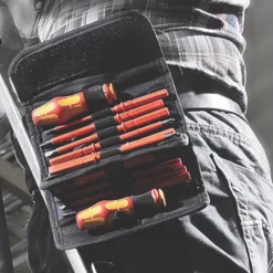 Wera Kraftform Kompakt VDE Interchangeable Screwdriver Bit Set 7 Pieces -Premium Tools 640FP A3