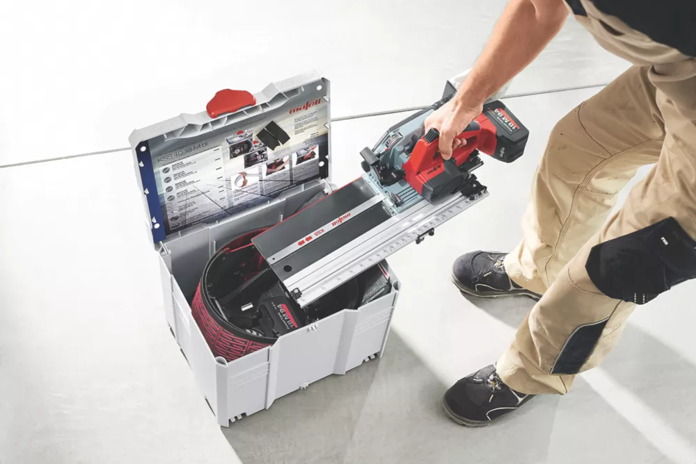 Mafell KSS40 18MBL 18V 2 X 5.5Ah Li-Ion CAS 120mm Brushless Cordless 5-in-1 Saw System 4 Mafell KSS40 18MBL 18V 2 X 5.5Ah Li-Ion CAS 120mm Brushless Cordless 5-in-1 Saw System - Image 2