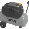 Refurb Titan TTB797CPR 24Ltr Electric Oil-Free Air Compressor With 5 Piece Accessory Kit 220-240V