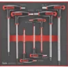Teng Tools TEDHEX7 Metric Metric T-Handle Hex Key Set 7 Pieces 1 Teng Tools TEDHEX7 Metric Metric T-Handle Hex Key Set 7 Pieces -Premium Tools 6807X P