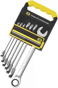 C.K Ratchet Combi Spanner Set 7 Pieces