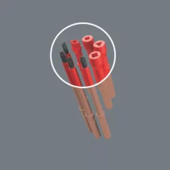 Wera Kraftform Kompakt VDE Interchangeable Screwdriver Bit Set 18 Pieces -Premium Tools 727FP A4