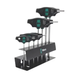 Wera 454/7 HF Set 2 Metric T-Handle Screwdriver Set 7 Pieces