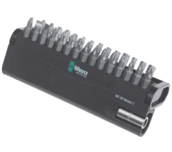 Wera Bit-Check 1/4" Hex Shank Mixed Metal Tough Screwdriver Bit Set 30 Pieces
