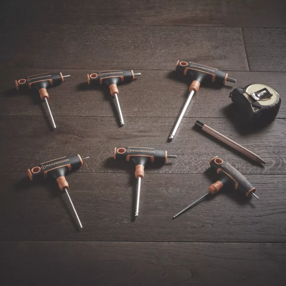 Magnusson Metric T-Handle Ball-End Metric Hex Key Set 6 Pcs 4 Magnusson Metric T-Handle Ball-End Metric Hex Key Set 6 Pcs - Image 2