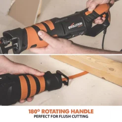 Evolution R230RCP 850W Electric Reciprocating Saw 230V 16 Evolution R230RCP 850W Electric Reciprocating Saw 230V -Premium Tools 753HT A6
