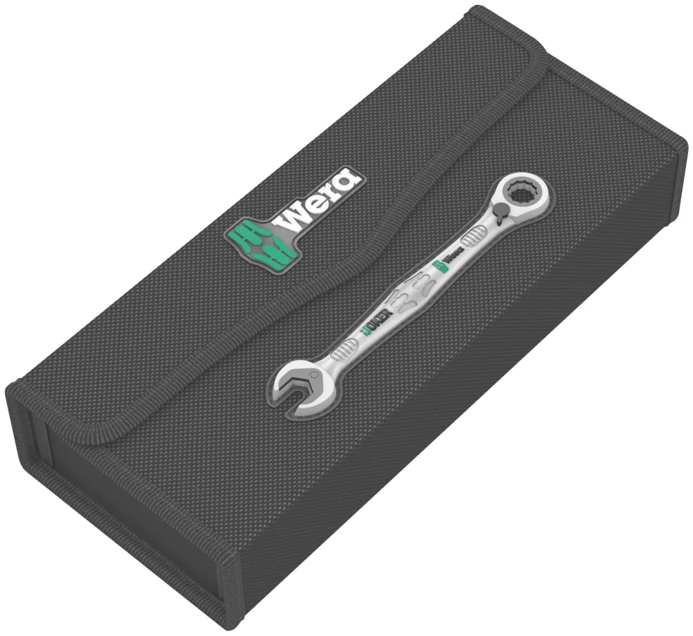 Wera Joker Combination Ratchet Spanner Set 11 Pieces 4 Wera Joker Combination Ratchet Spanner Set 11 Pieces - Image 2