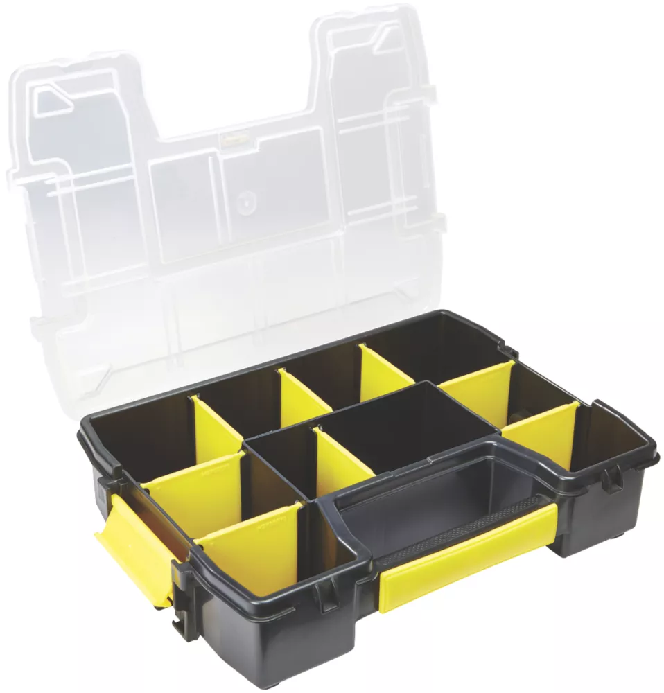 Stanley Sort Master Light Organiser Organiser 11 3/4 X 8 3/4" 4 Stanley Sort Master Light Organiser Organiser 11 3/4 X 8 3/4" - Image 2