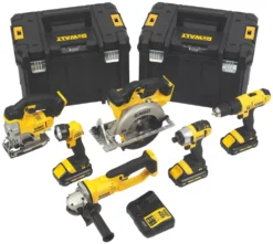 DeWalt DCK677L3T-GB 18V 3 X 3.0Ah Li-Ion XR Cordless 6 Piece Kit