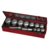 Teng Tools 1" Drive Metric Socket Set 15 Pieces