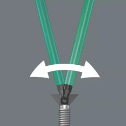 Wera L-Keys Metric Multicolour Holding Function Long Arm Hex-Plus Set 9 Pieces -Premium Tools 837FP A3