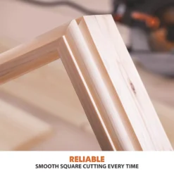 Evolution R210SMS-300+ 210mm Electric Single-Bevel Sliding Multi Material Sliding Mitre Saw 220-240V -Premium Tools 844HG A3