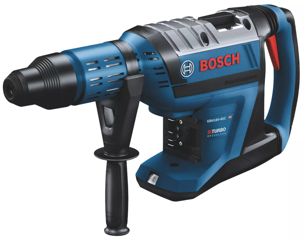 Bosch GBH 18V-45 C 8kg 18V Li-Ion ProCORE Brushless Cordless BITURBO SDS Max Hammer Drill - Bare 3 Bosch GBH 18V-45 C 8kg 18V Li-Ion ProCORE Brushless Cordless BITURBO SDS Max Hammer Drill - Bare
