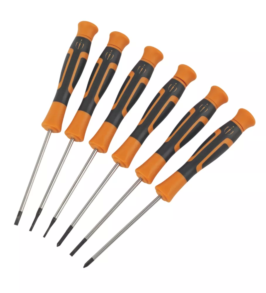 Magnusson Mixed Precision Screwdriver Set 6 Pieces 3 Magnusson Mixed Precision Screwdriver Set 6 Pieces