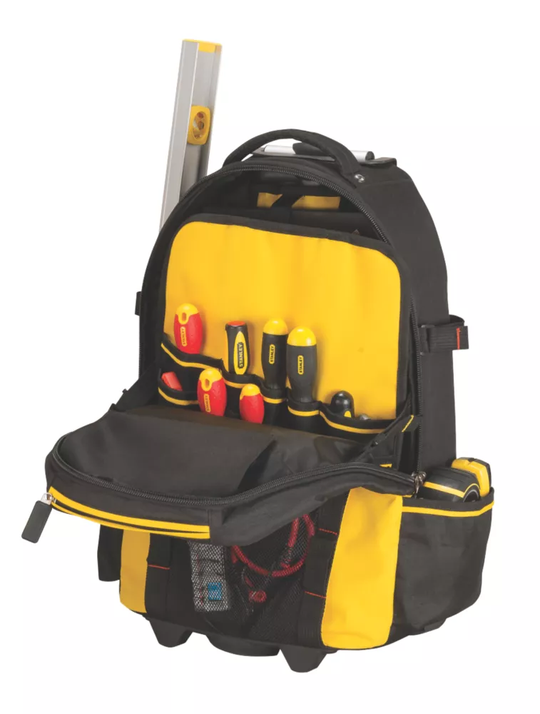 Stanley FatMax Backpack With Wheels 23Ltr 4 Stanley FatMax Backpack With Wheels 23Ltr - Image 2