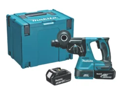 Makita DHR242RTJ 3.9kg 18V 2 X 5.0Ah Li-Ion LXT Brushless Cordless SDS Rotary Hammer Drill