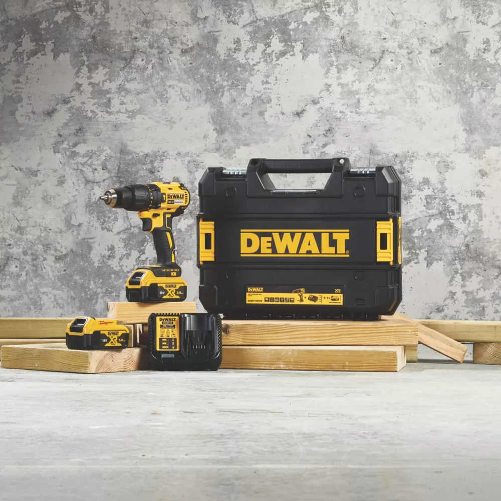 DeWalt DCD778P2T-SFGB 18V 2 X 5.0Ah Li-Ion XR Brushless Cordless Combi Drill 6 DeWalt DCD778P2T-SFGB 18V 2 X 5.0Ah Li-Ion XR Brushless Cordless Combi Drill - Image 4