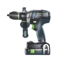 Festool 577249 TPC Quadrive 18V 2 X 4.2 / 5.2Ah Li-Ion Airstream Li-High Power Brushless Cordless Combi Drill -Premium Tools 950XG A2