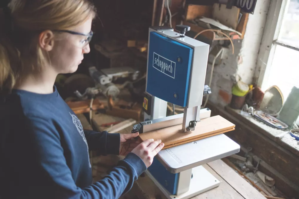 Scheppach HBS20 80mm Brushless Electric Bandsaw 240V 6 Scheppach HBS20 80mm Brushless Electric Bandsaw 240V - Image 4