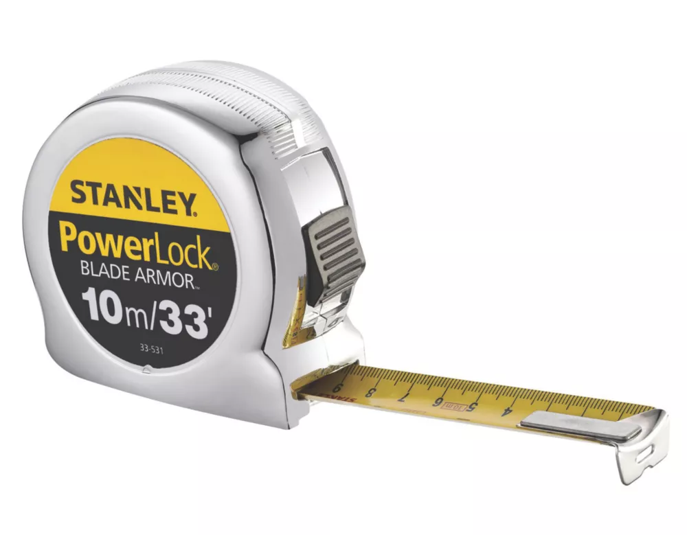 Stanley Powerlock 10m Tape Measure 3 Stanley Powerlock 10m Tape Measure