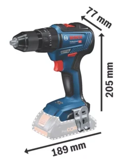 Bosch GSB 18 V-55 18V 2 X 2.0Ah Li-Ion Coolpack Brushless Cordless Combi Drill -Premium Tools 964KP A5