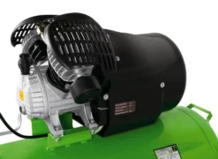 Zipper ZI-COM100-2V5 97Ltr Brushless Electric Twin Cylinder Air Compressor With 5 Piece Air Tool Kit 230V -Premium Tools 966RV A3